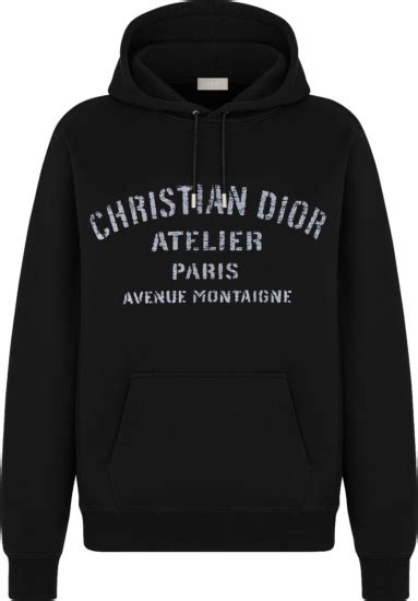 dior atelier knitwear|Dior hooded hoodie.